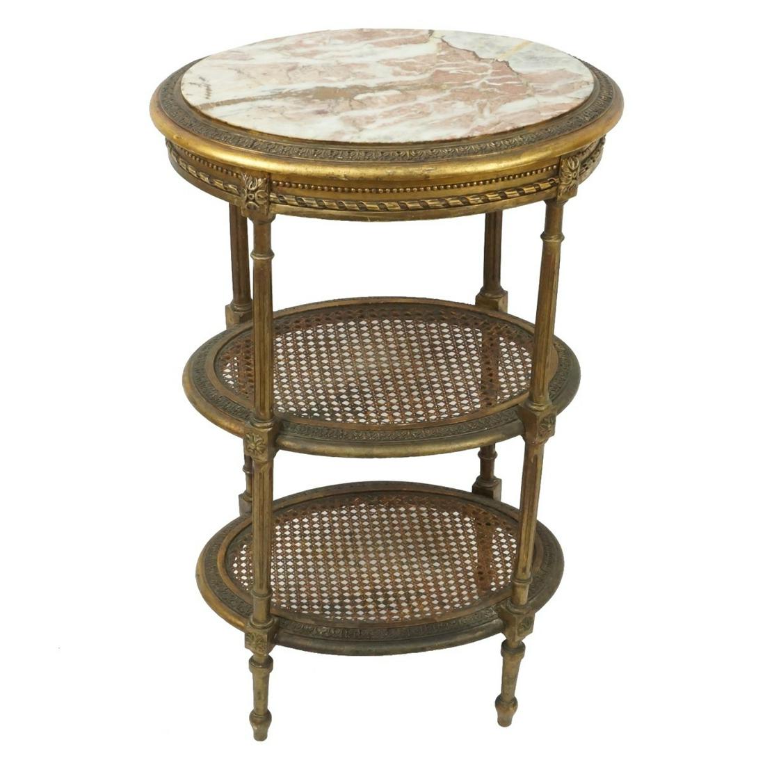 Louis XV Style Side Table (1 of 2)