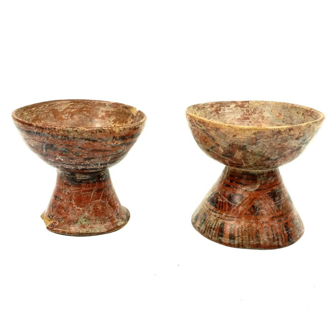 Pre Columbian or Later Pedestal Bowls (1 of 1)