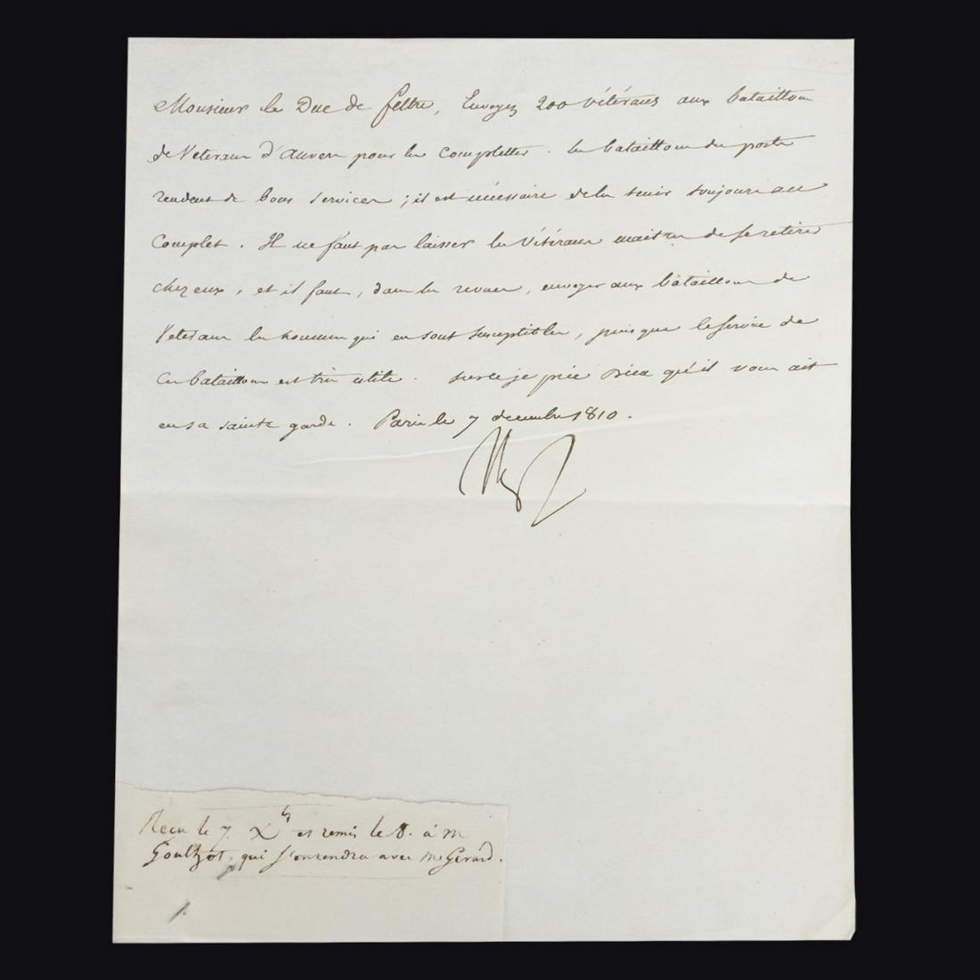 Napoleonic Letter (1 of 1)