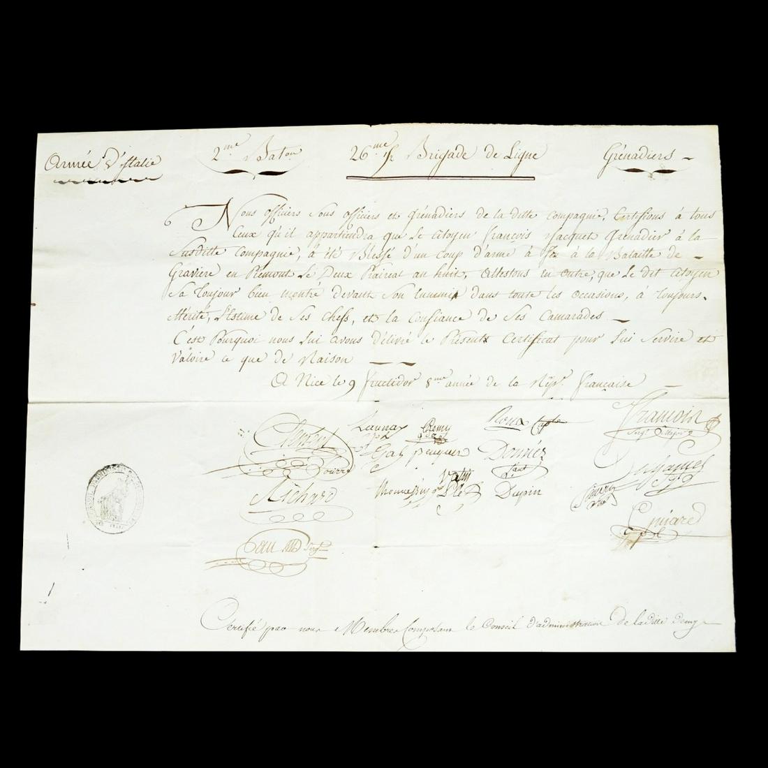 Napoleonic Document (1 of 2)