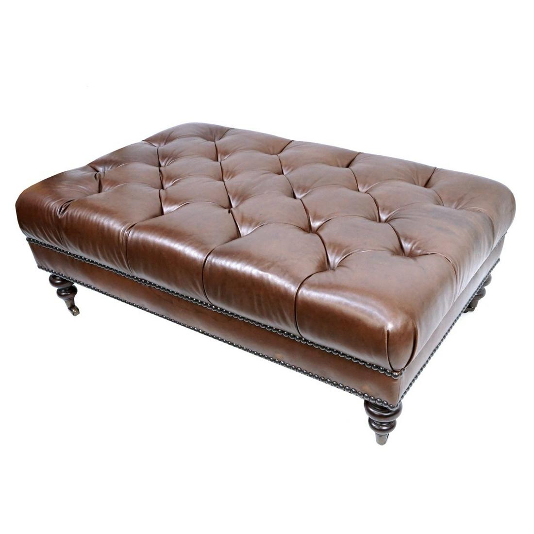 Chesterfield style Ottoman (1 of 3)