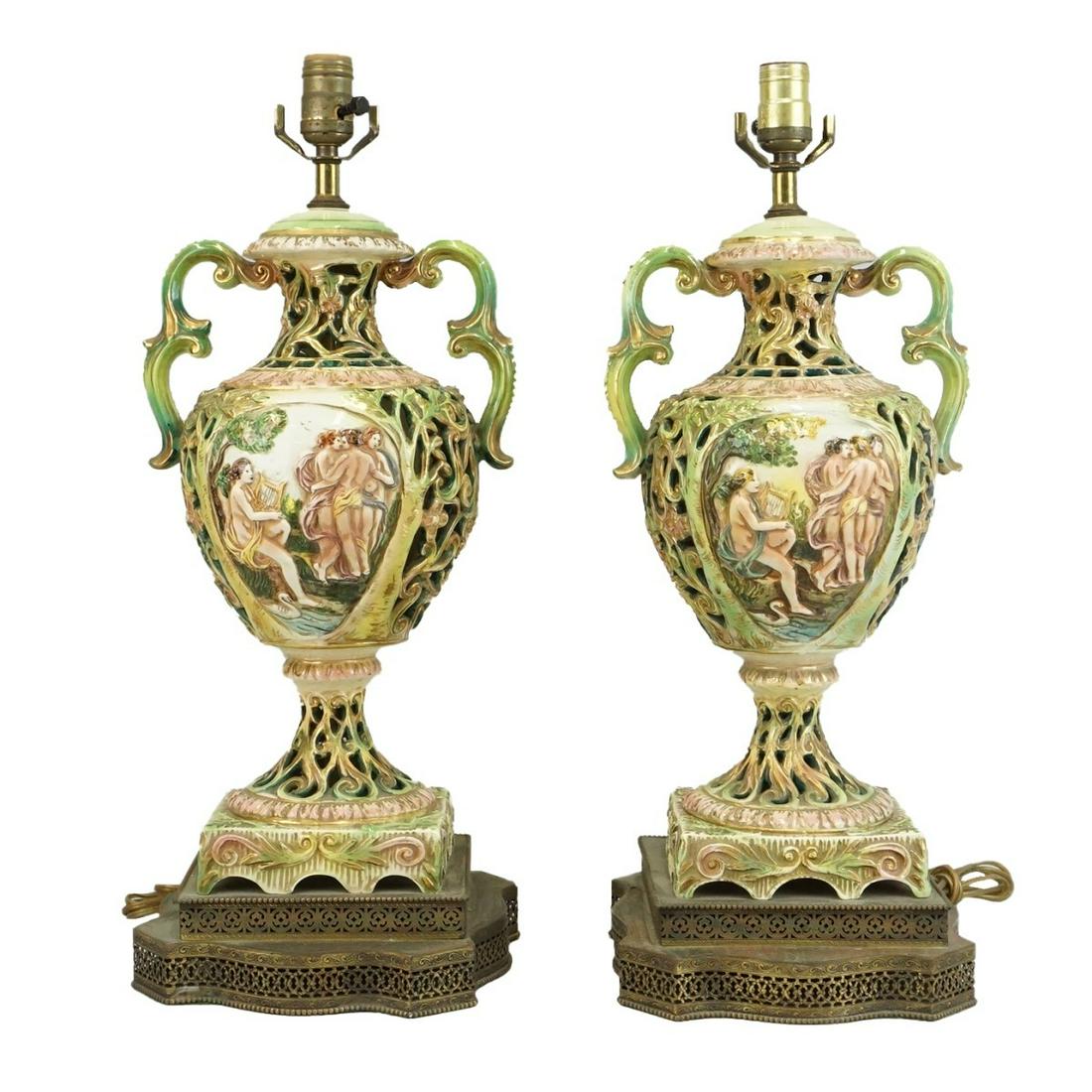 Capodimonte Lamps (1 of 2)