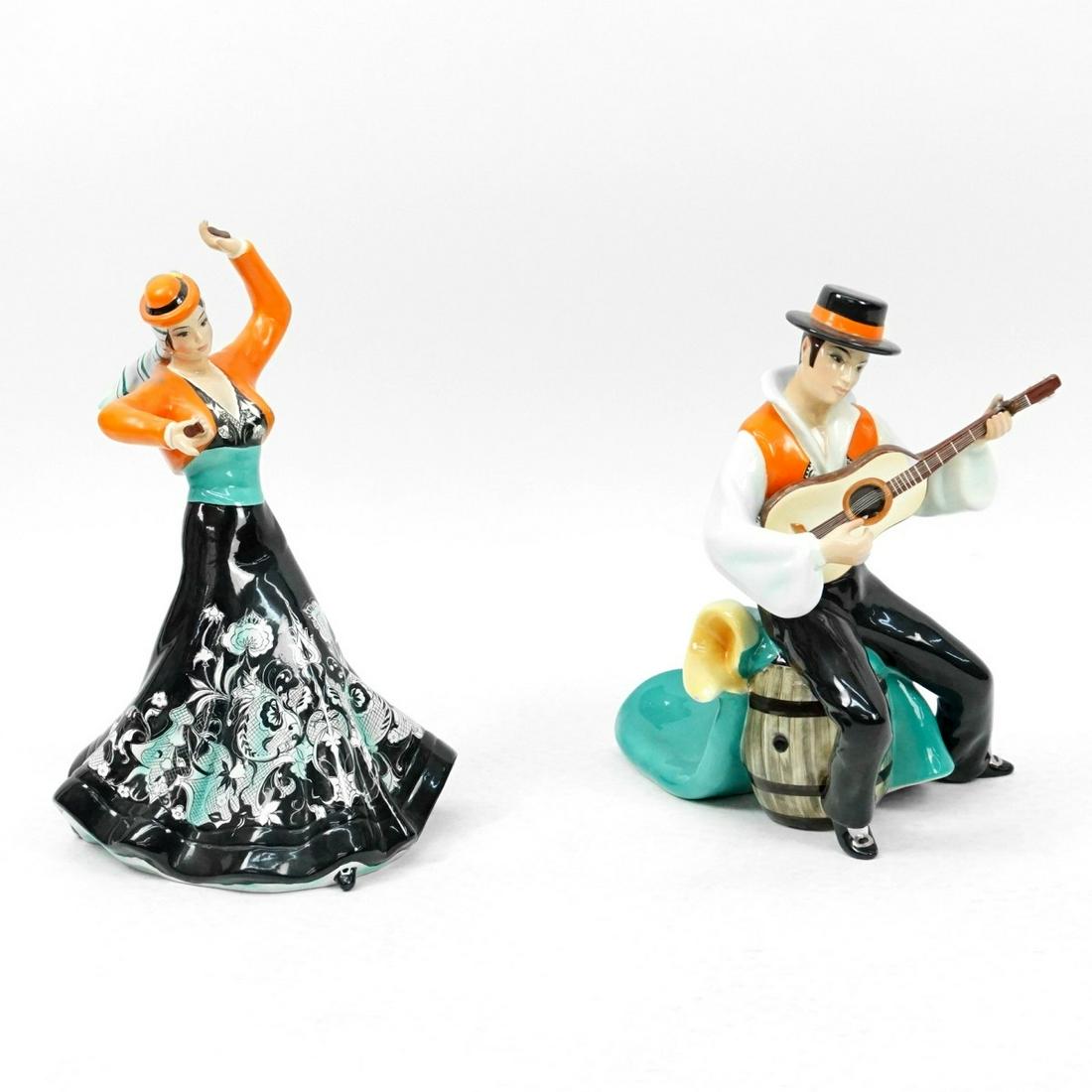 Pair of Ronzan Figurines (1 of 4)