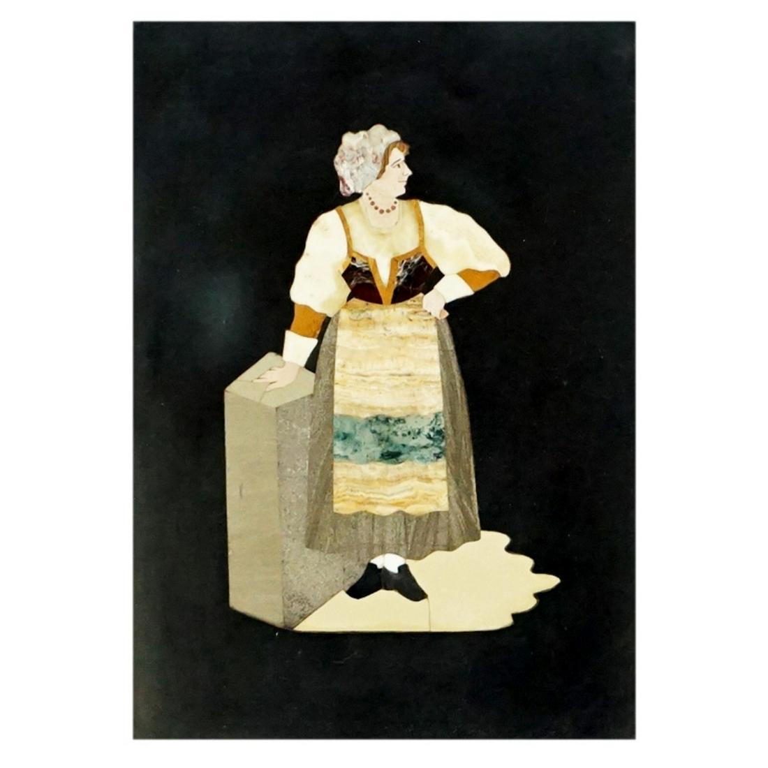 Pietra Dura Plaque (1 of 3)