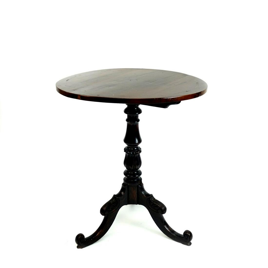 19th Century Tilt Top Table (1 of 4)
