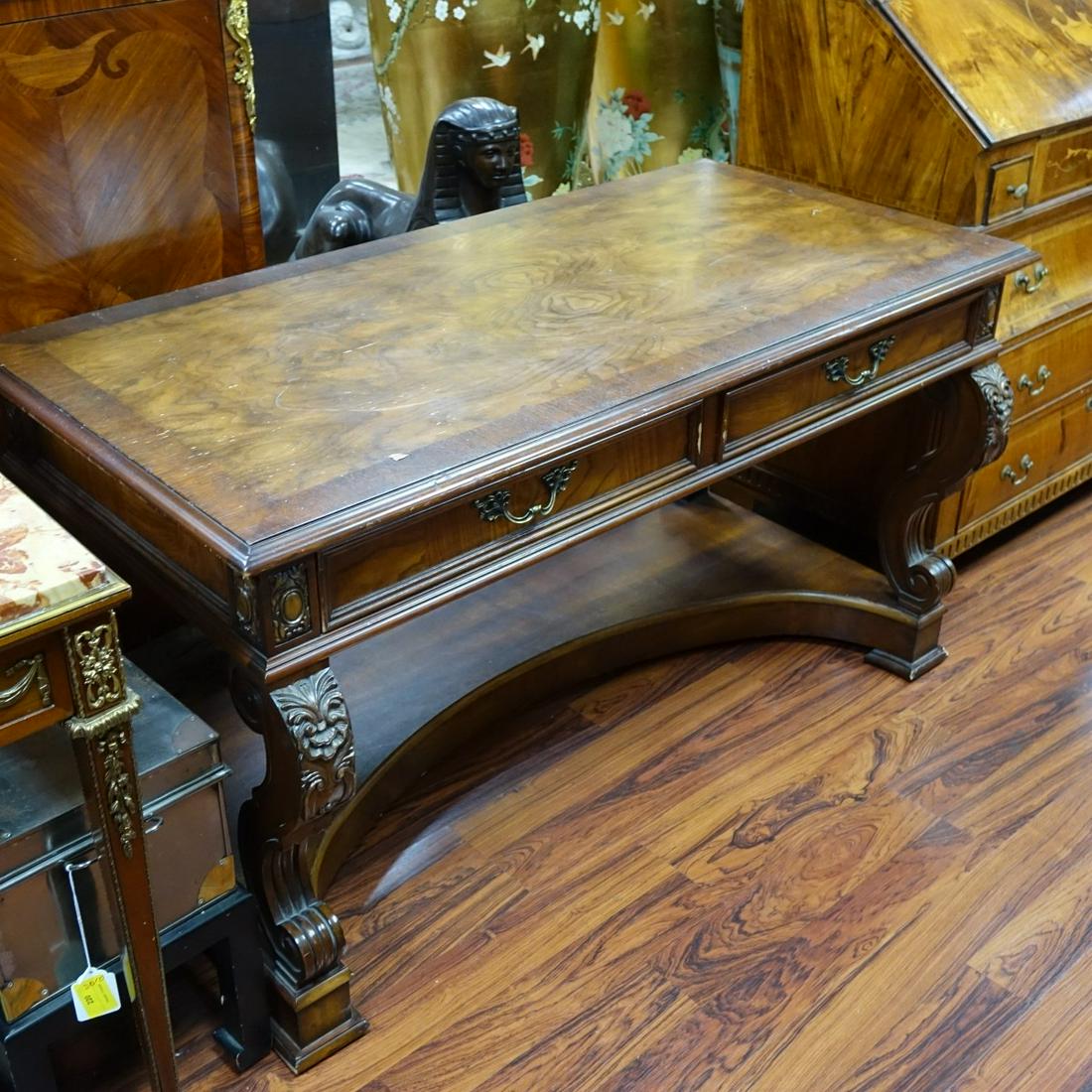 20th C. Victorian Style Writing Desk (1 of 2)