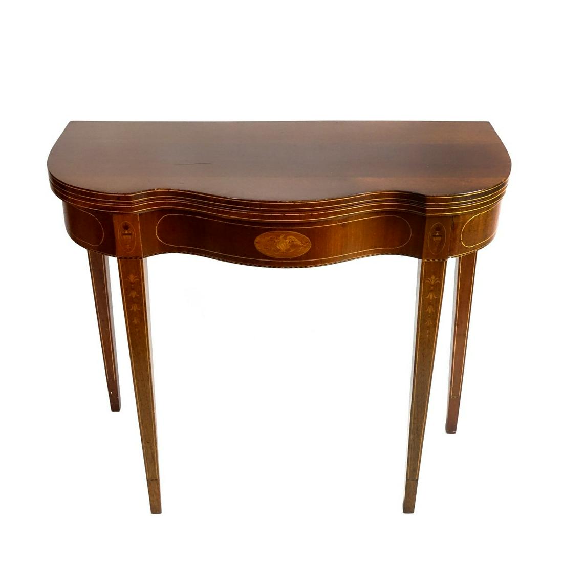 Federal style Folding Game Table (1 of 4)