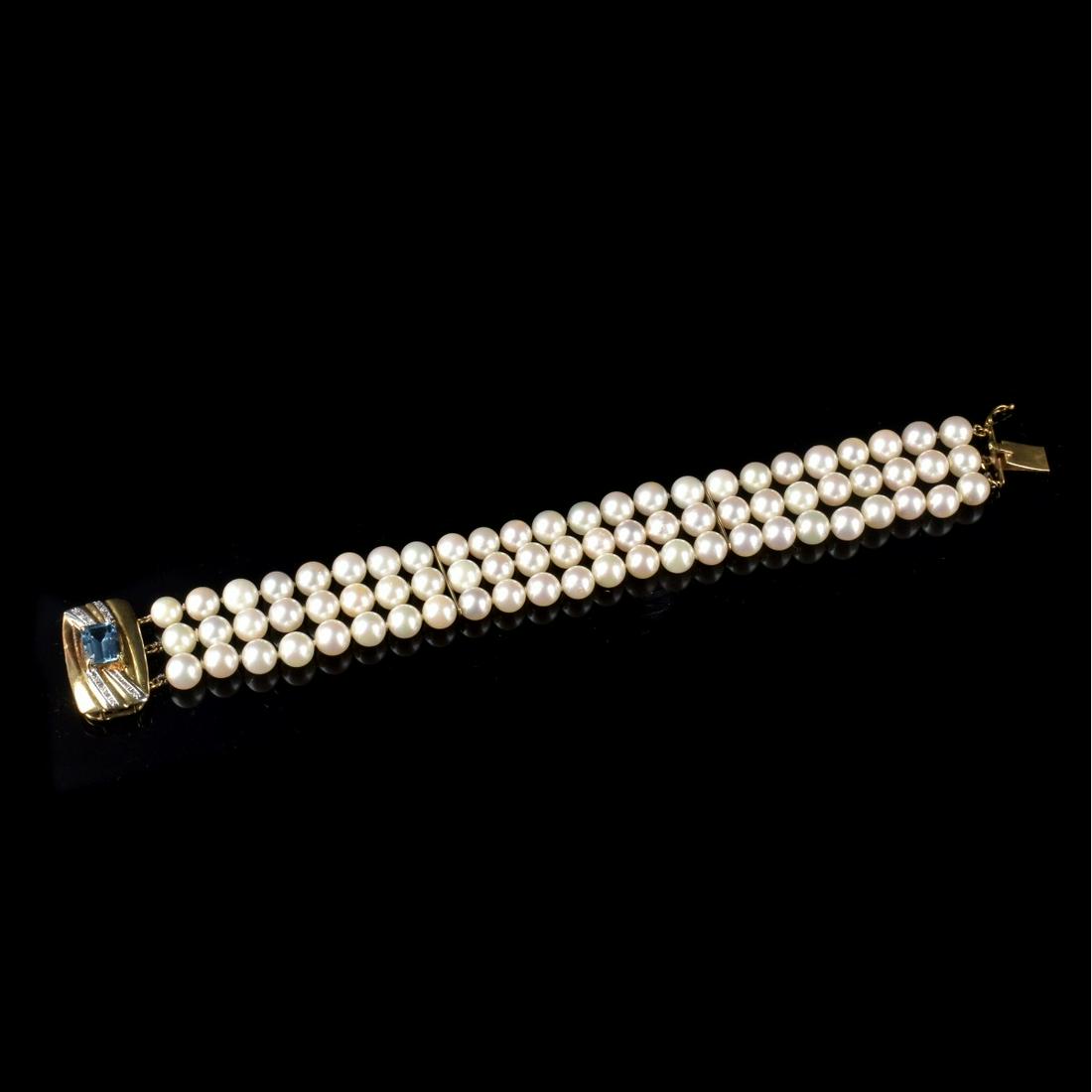 Pearl and 14K Bracelet (1 of 4)