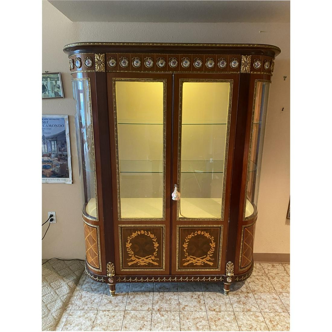 Empire Style Display Cabinet (1 of 9)