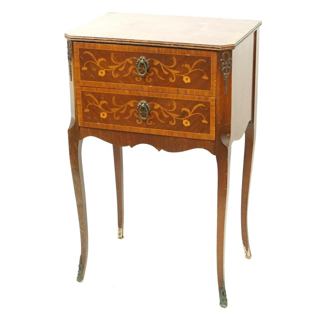 Louis XV Style Side Table (1 of 2)