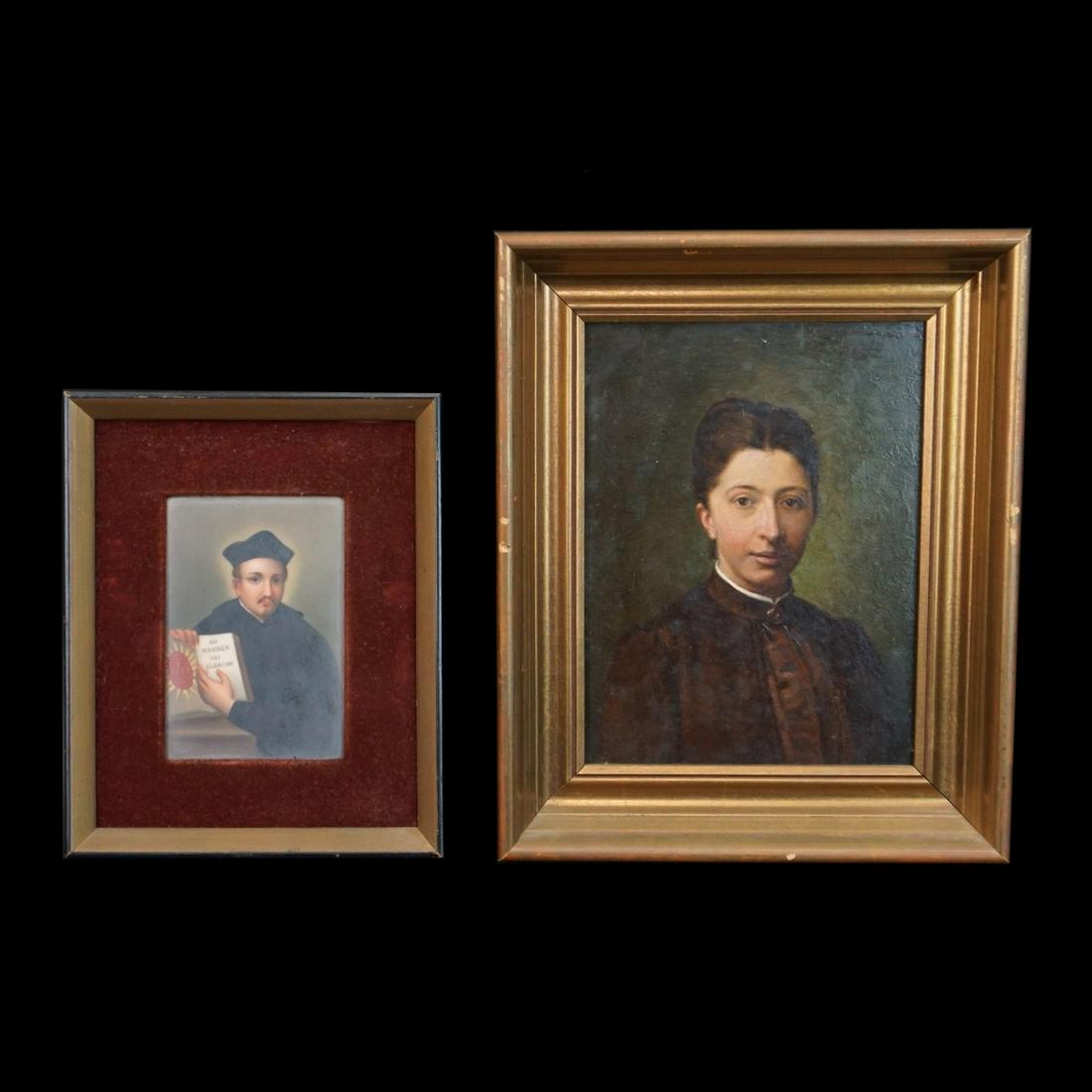 Antique Miniature Paintings (1 of 2)