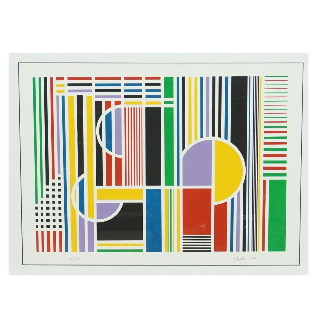 Gisela Beker (Born 1932) Serigraph (1 of 4)