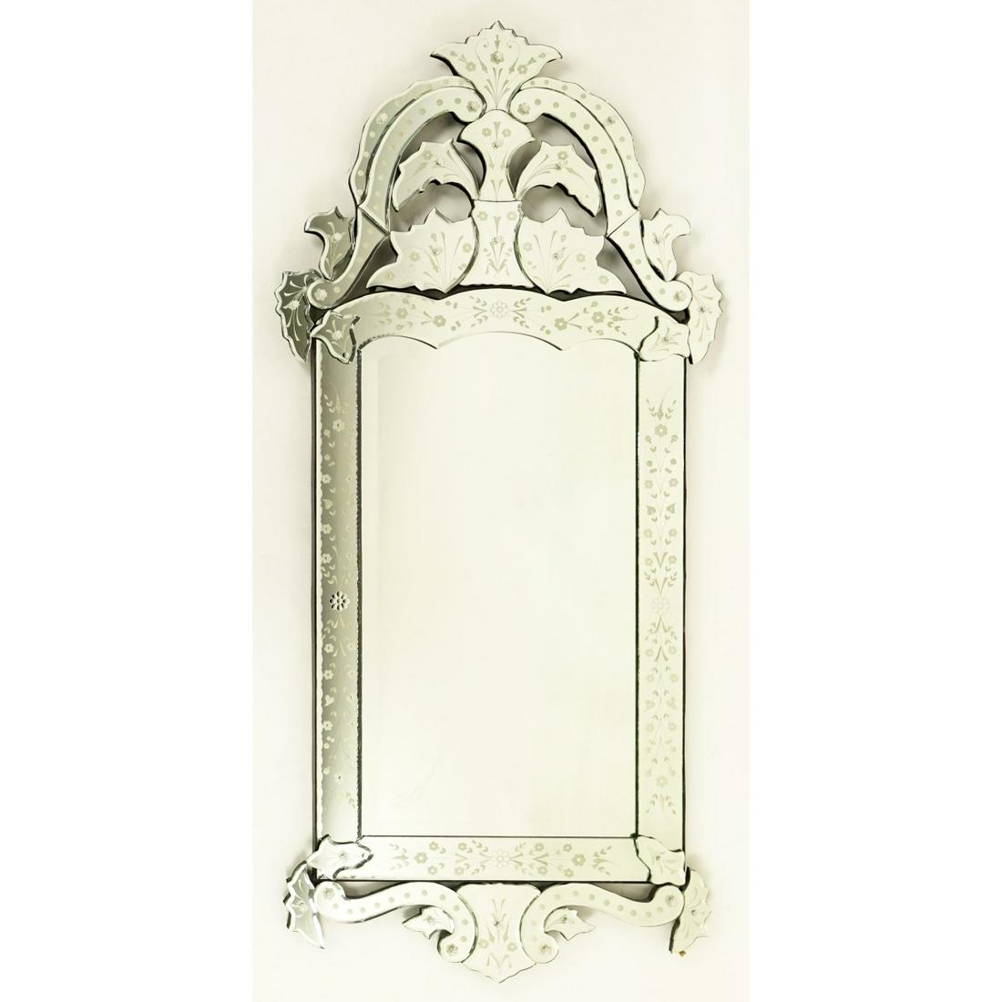 20th Century Venetian Style Mirror (1 of 2)