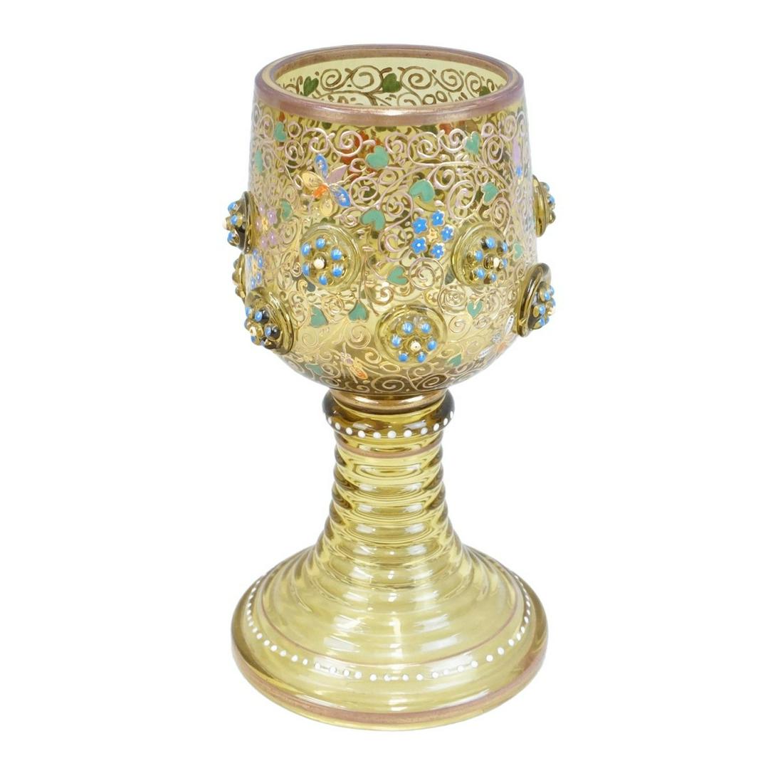 Bohemian Goblet Vase (1 of 3)