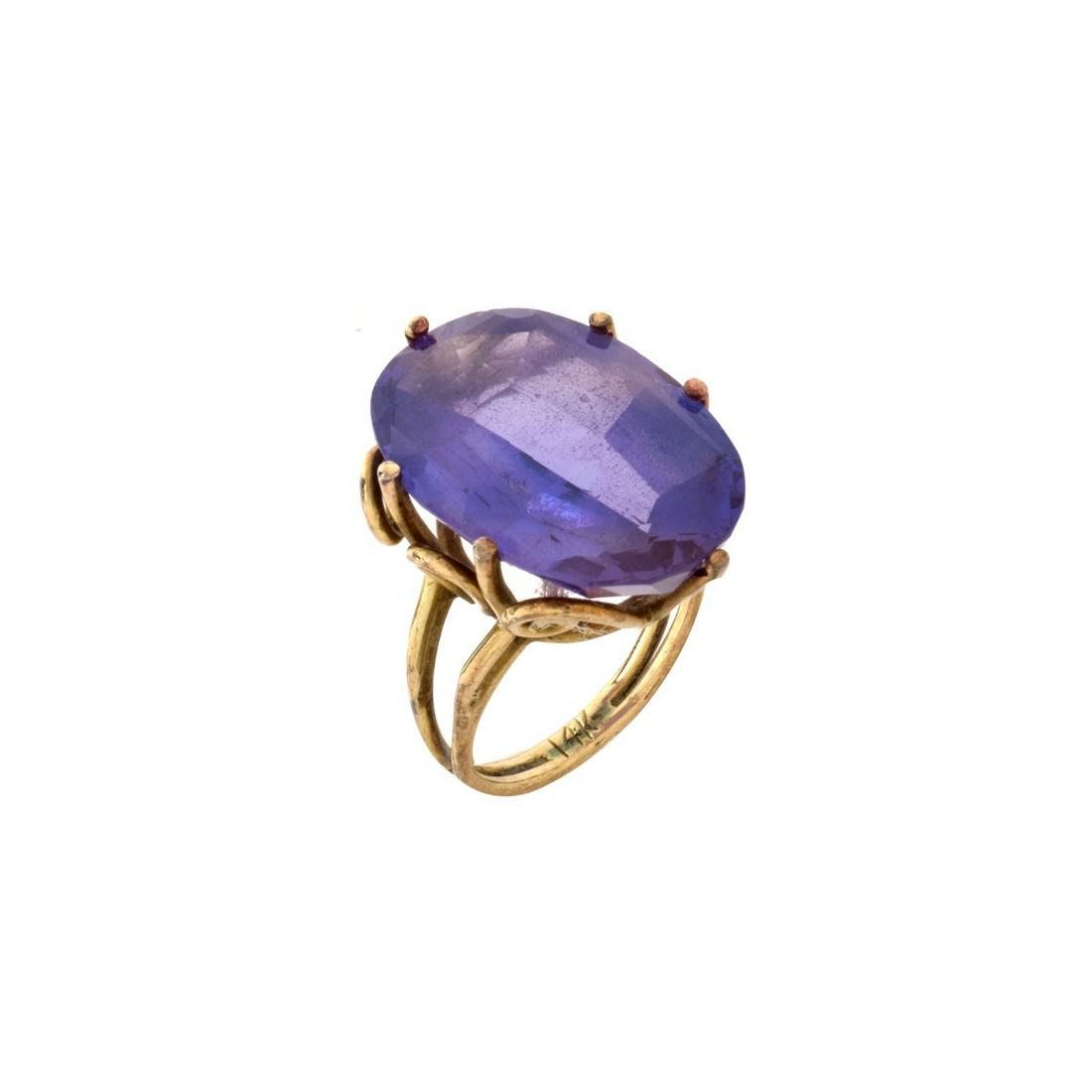 Amethyst and 14K Ring (1 of 5)