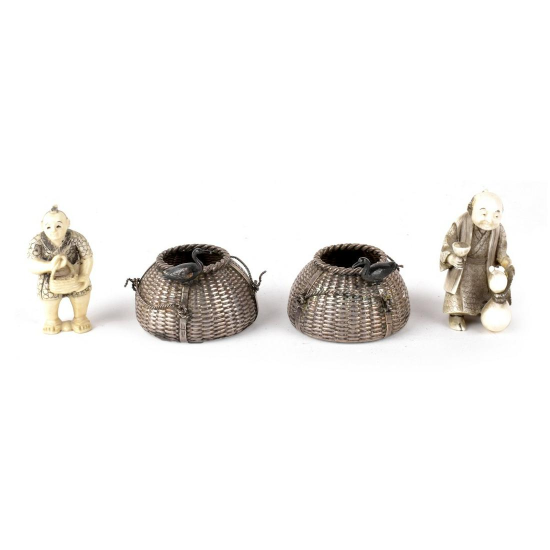 Netsuke and Silver Salts (1 of 4)