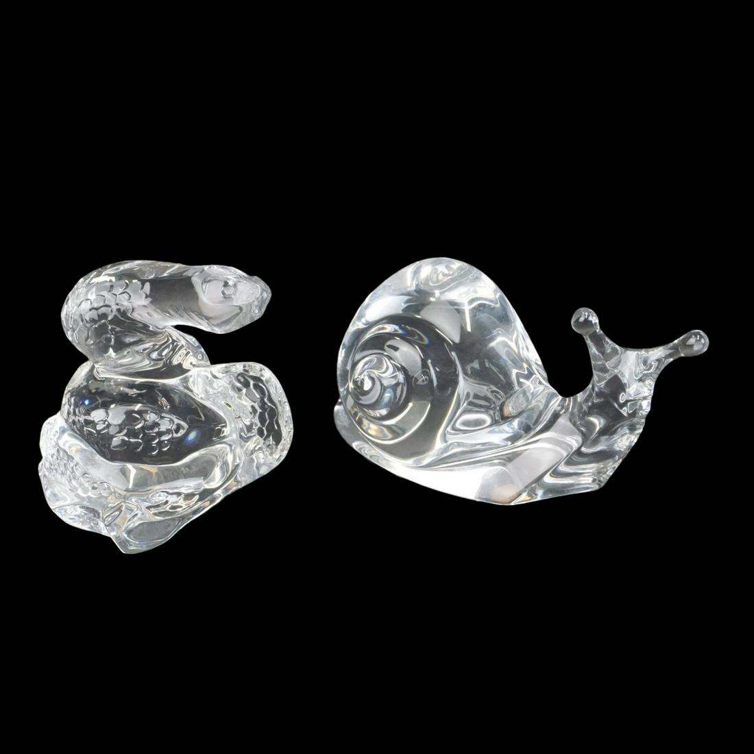 Baccarat Figurines (1 of 3)