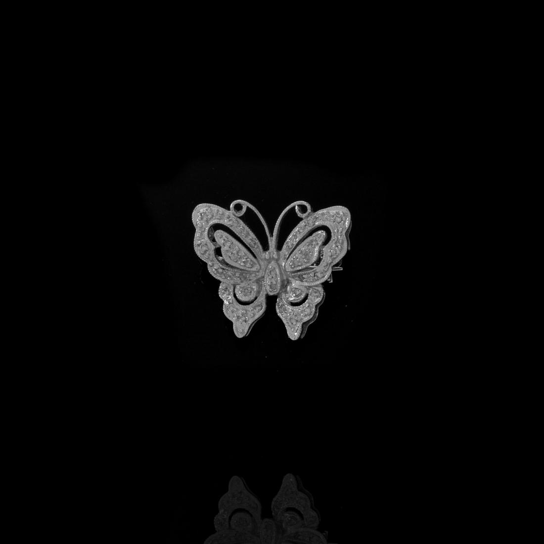 Diamond and 14K Pendant / Brooch (1 of 2)