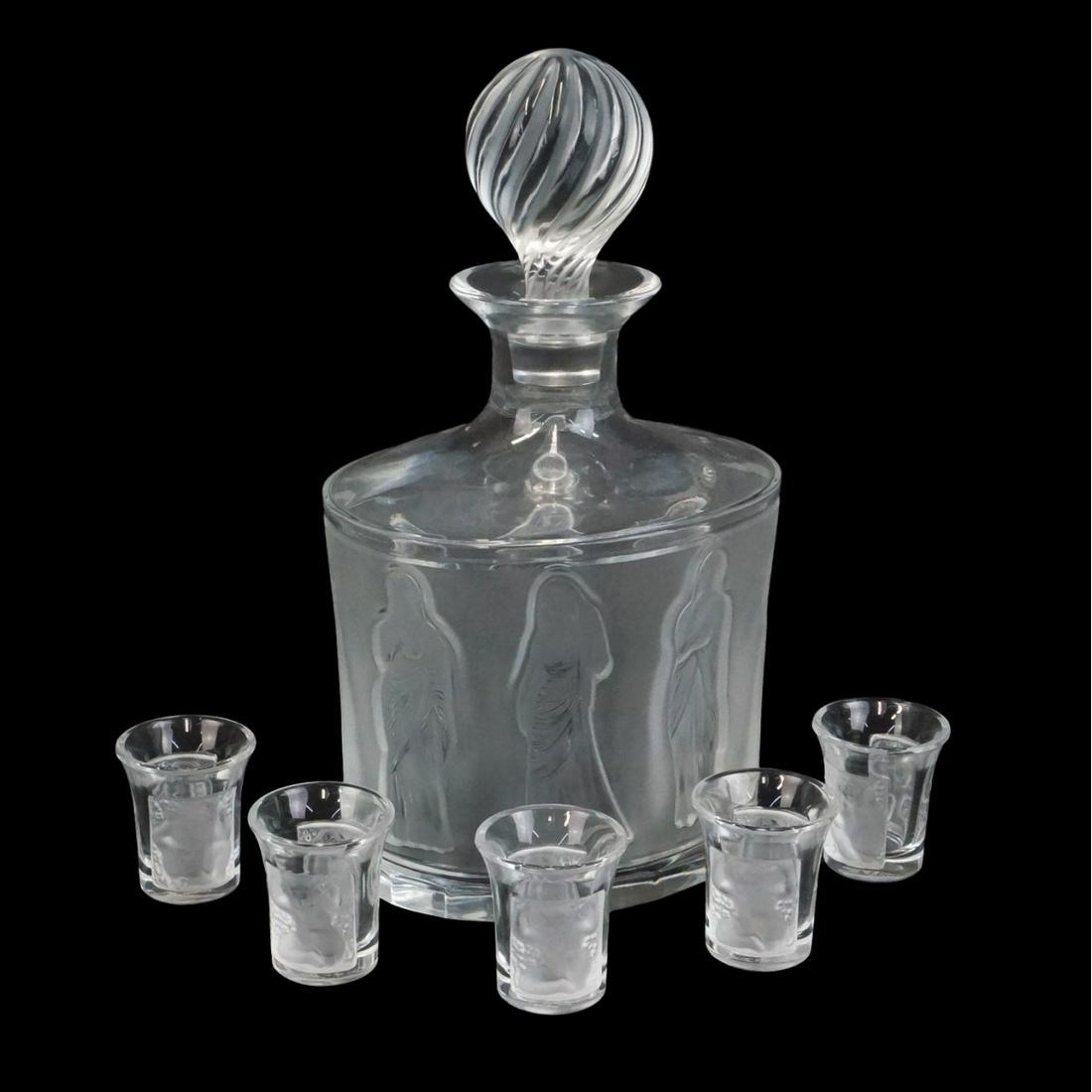 Decanter And Shot Glasses