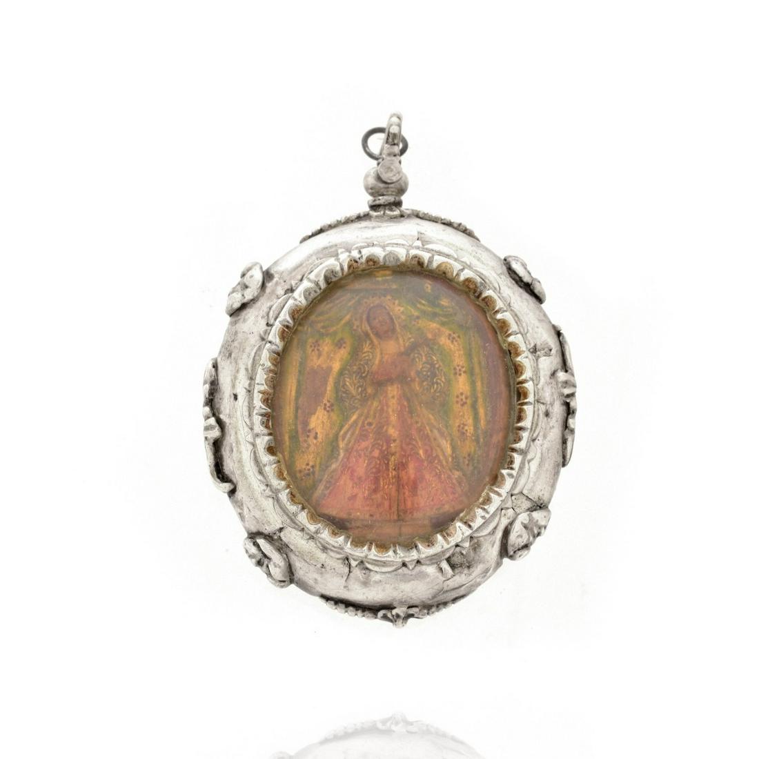 Spanish Colonial Reliquary Pendant (1 of 4)