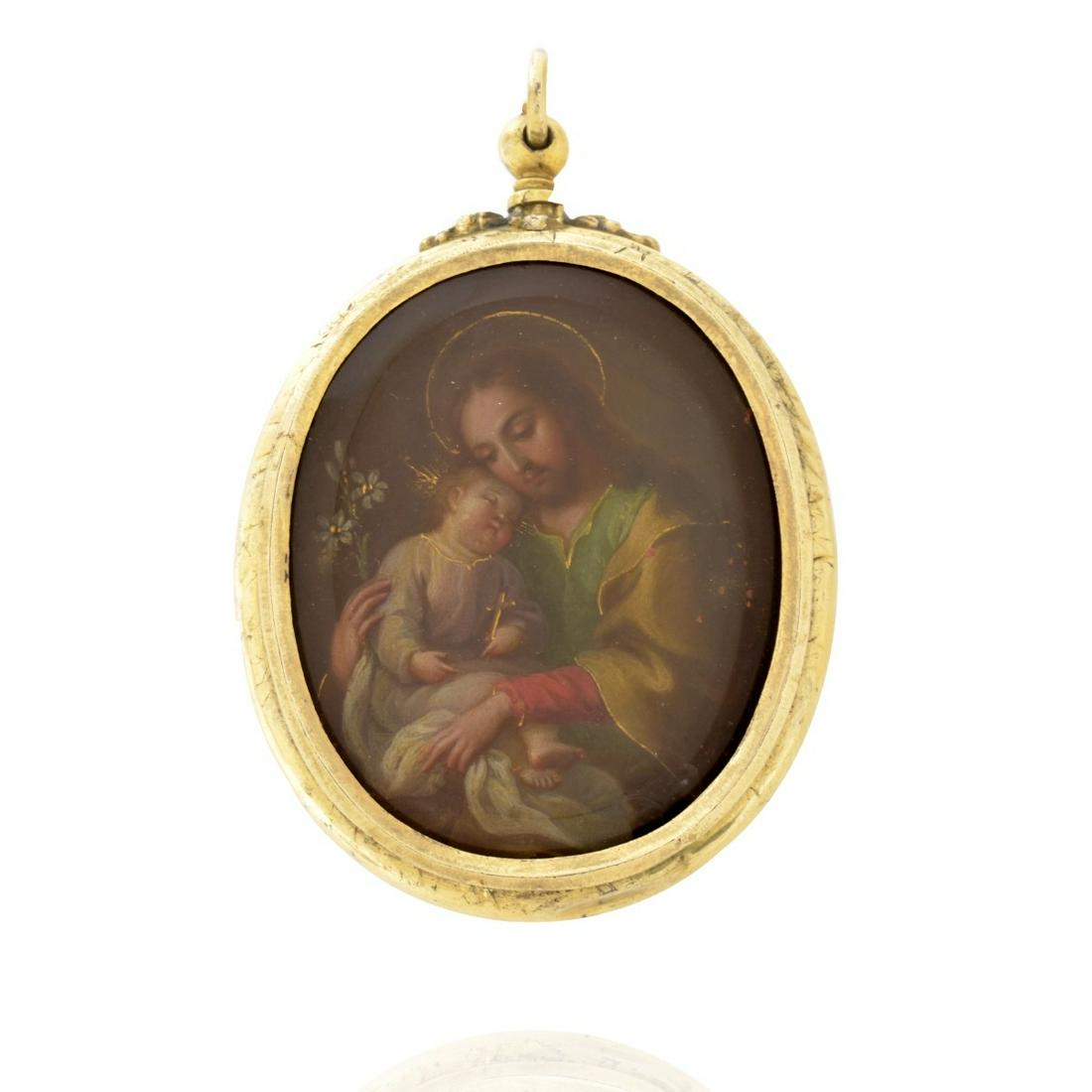 Spanish Colonial Reliquary Pendant (1 of 4)