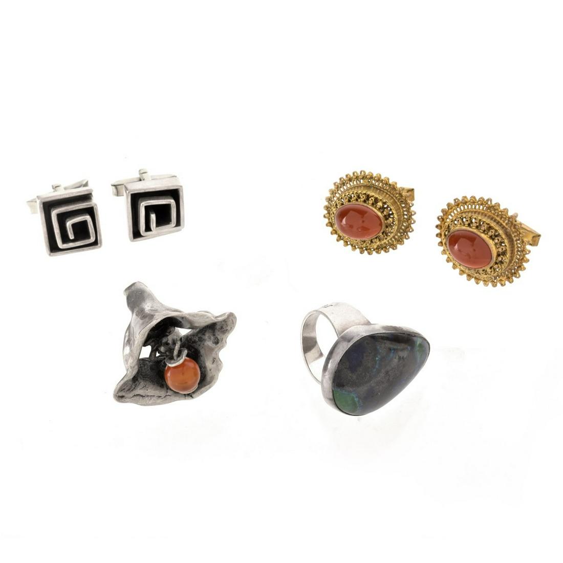 Cufflinks and Rings (1 of 2)