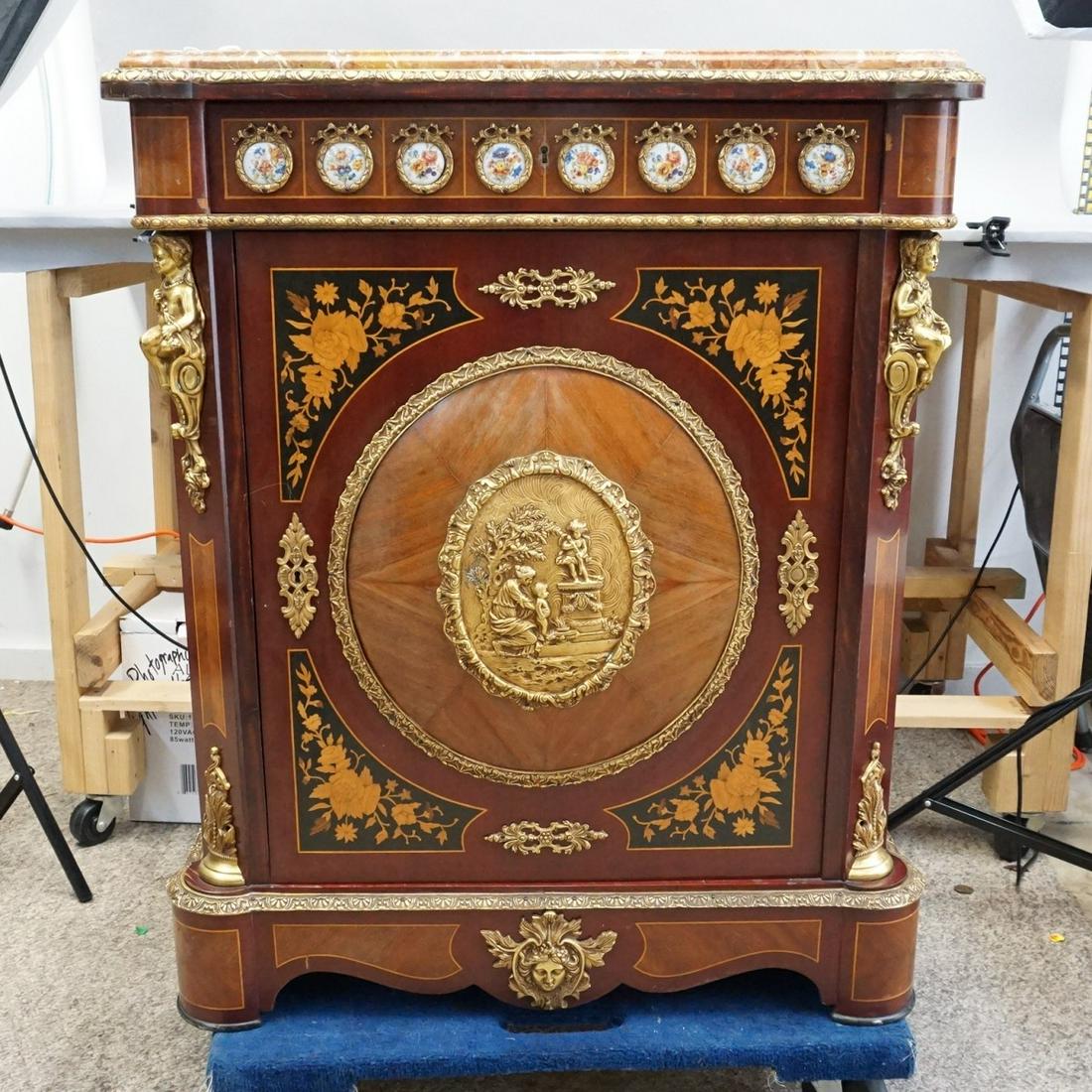 Napoleon III Style Cabinet (1 of 5)