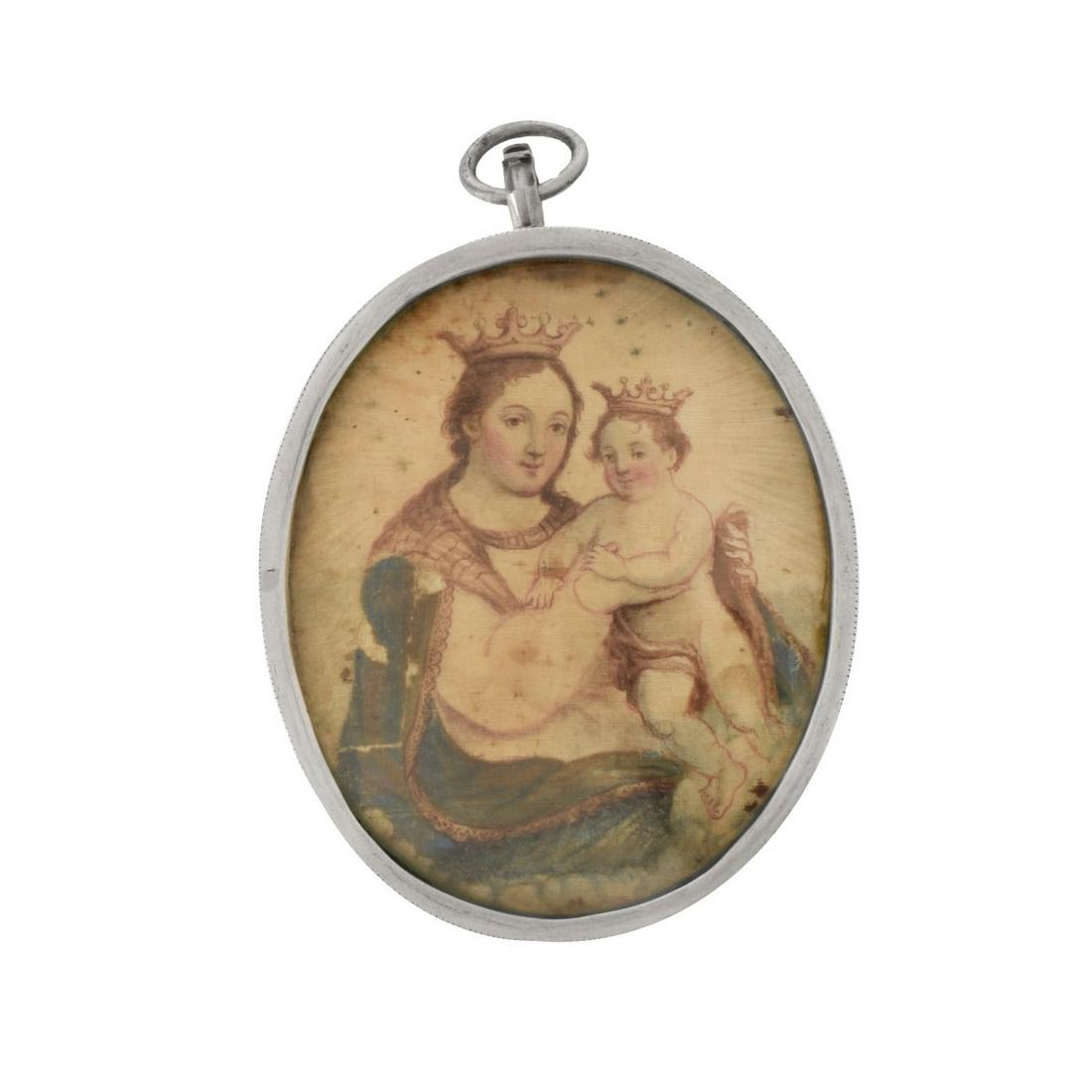 Spanish Colonial Reliquary Pendant (1 of 4)