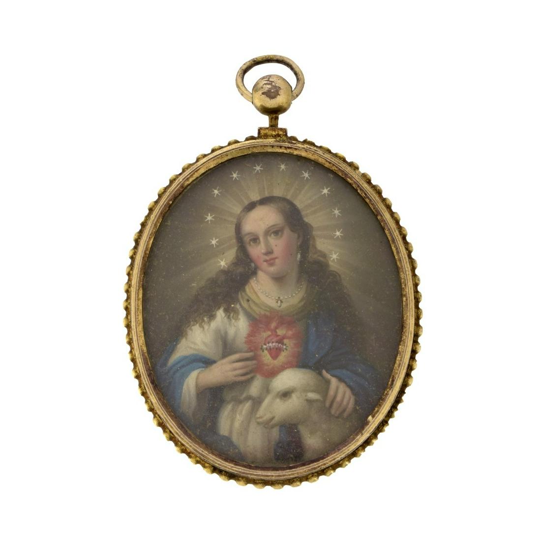 Spanish Colonial Reliquary Pendant (1 of 4)