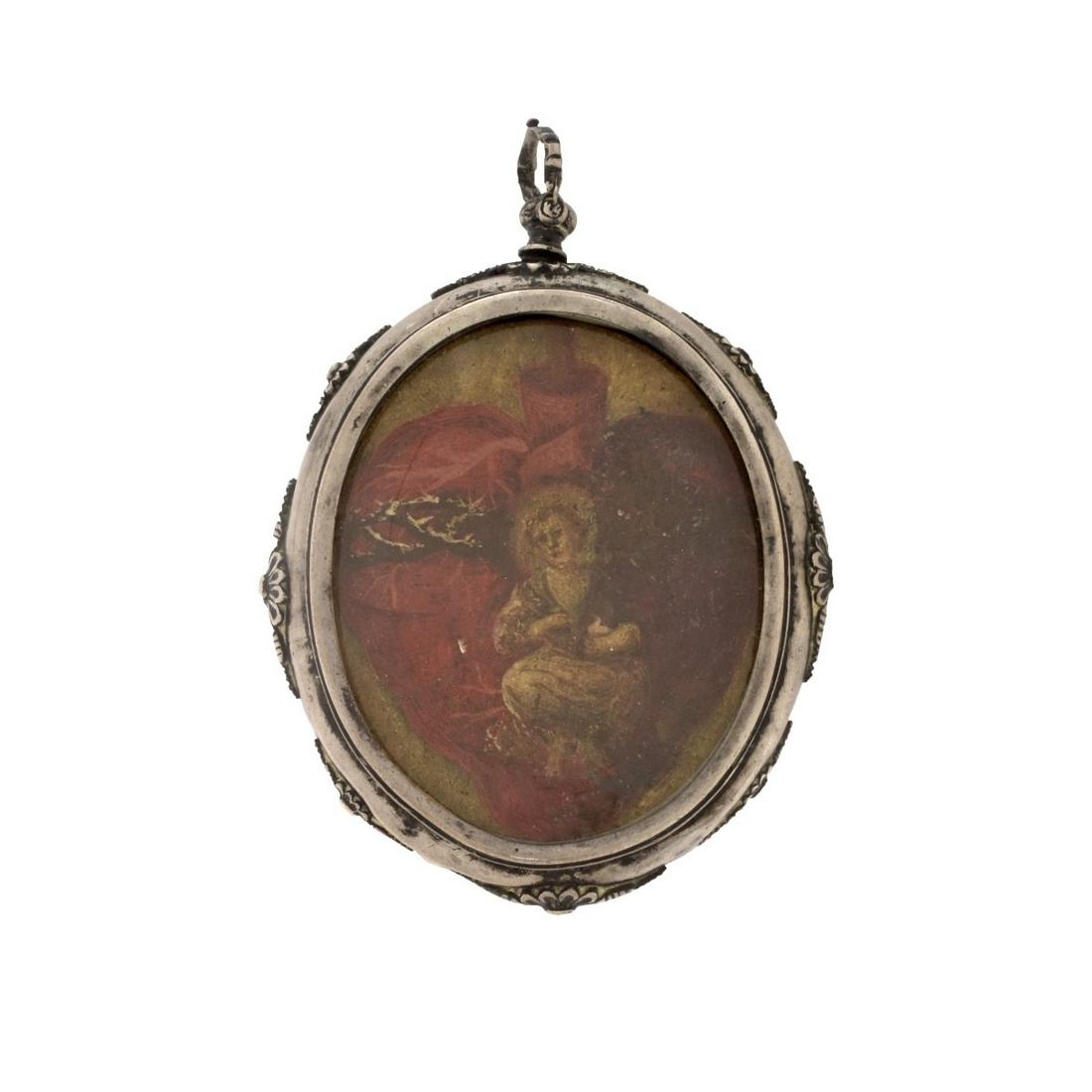 Spanish Colonial Reliquary Pendant (1 of 4)