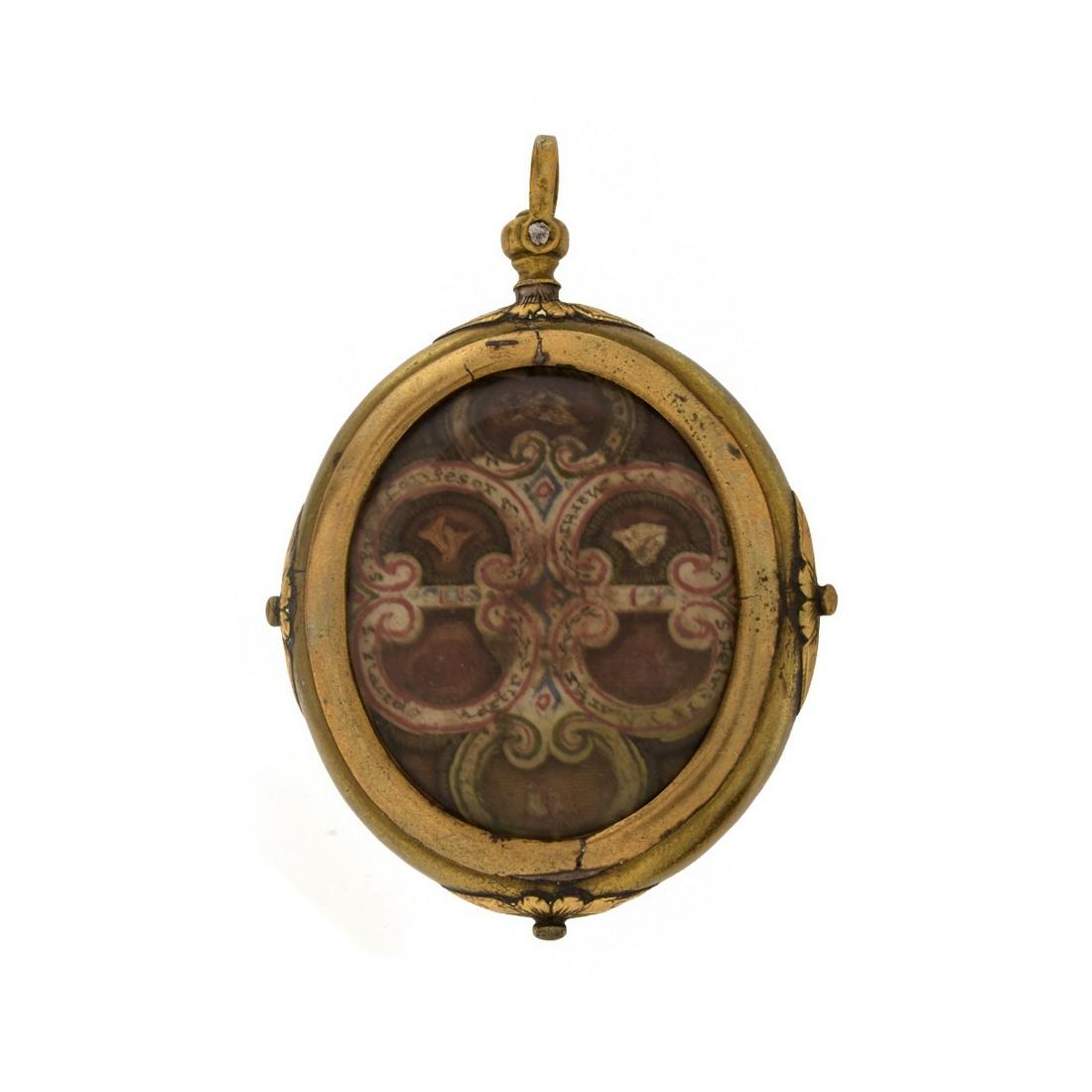 Spanish Colonial Reliquary Pendant (1 of 4)