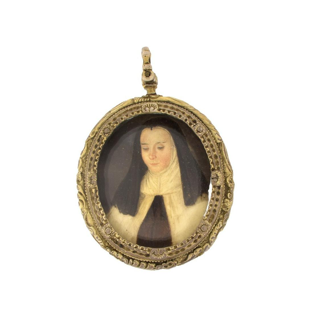 Spanish Colonial Reliquary Pendant (1 of 4)