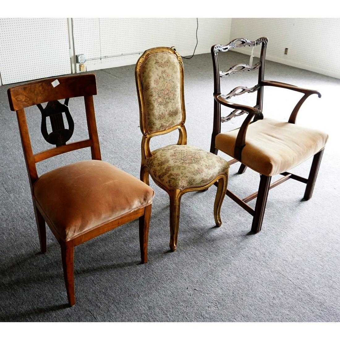 Vintage Chippendale Style Chairs (1 of 2)