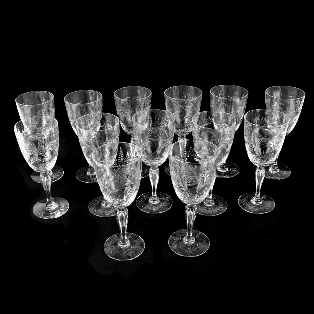 Etched Water Goblets (1 of 5)
