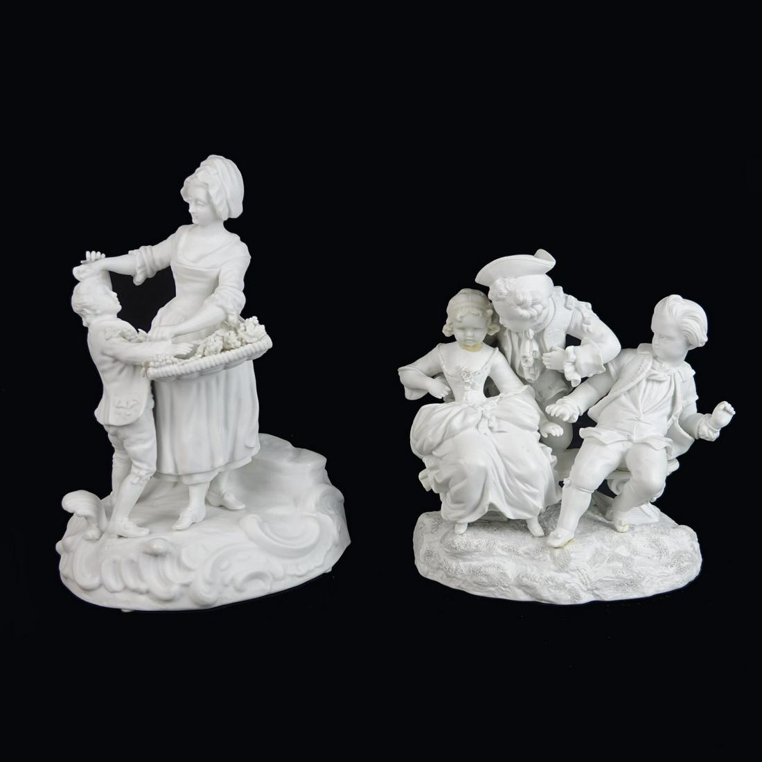 Bisque Porcelain Figural Groups (1 of 4)