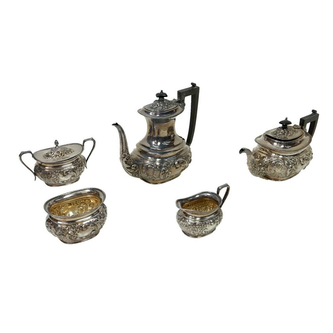 Wallace Silverplate Tea Set (1 of 2)