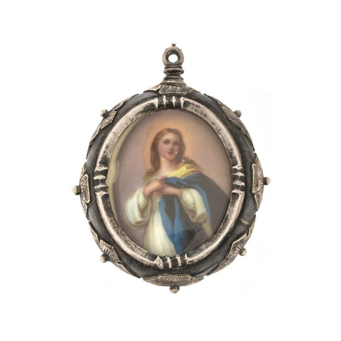 Spanish Colonial Reliquary Pendant (1 of 4)