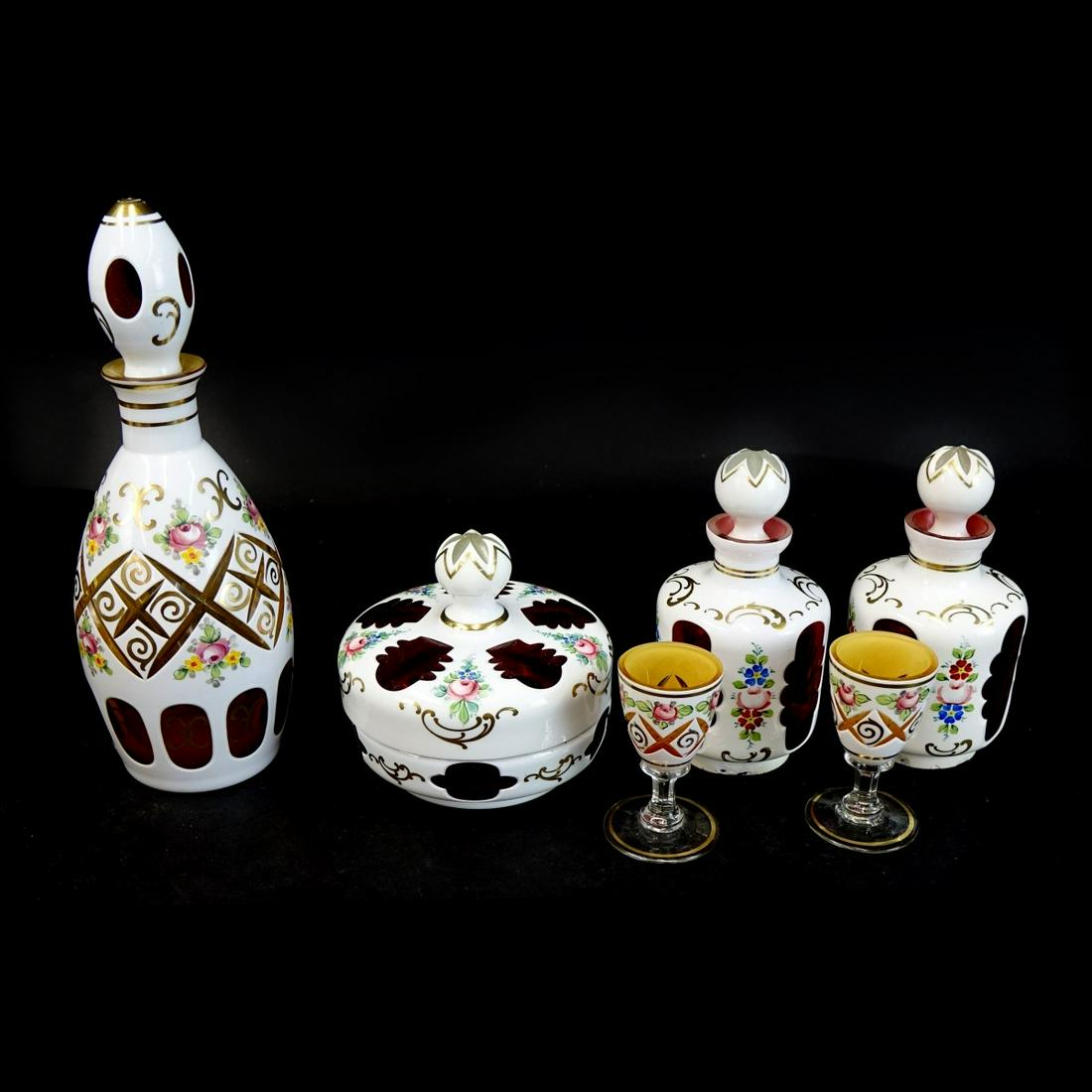 Moser Style Bohemian Tableware (1 of 2)