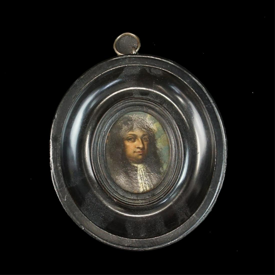 Antique Miniature Portrait (1 of 2)