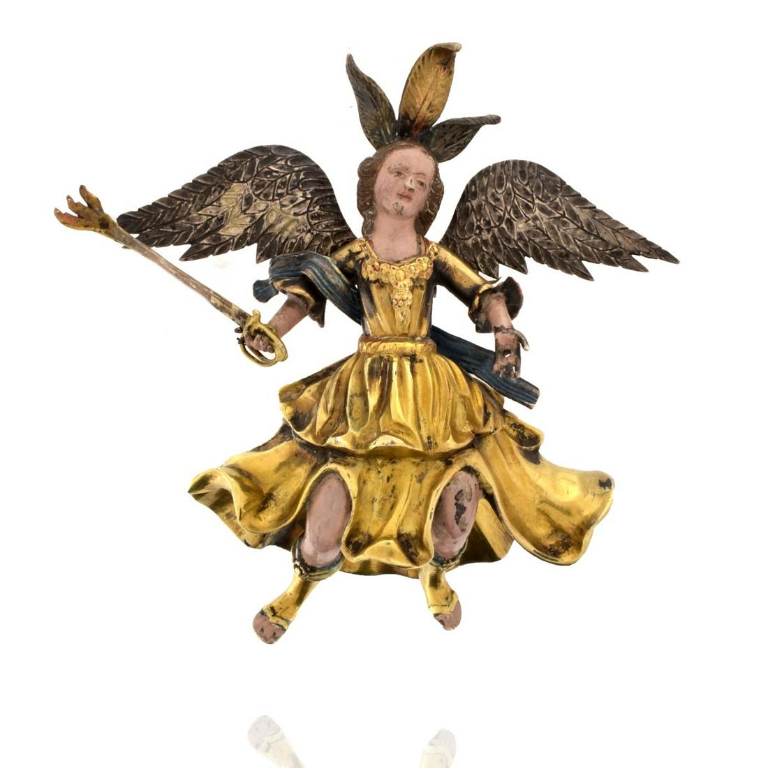 Spanish Colonial Santos Figure (1 of 3)