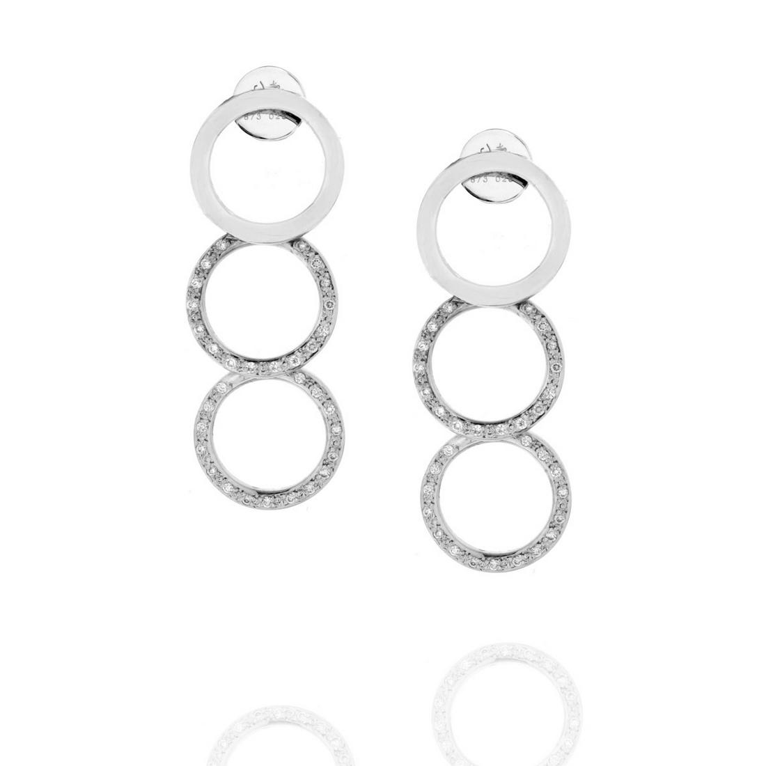 Diamond and 18K Earrings (1 of 6)