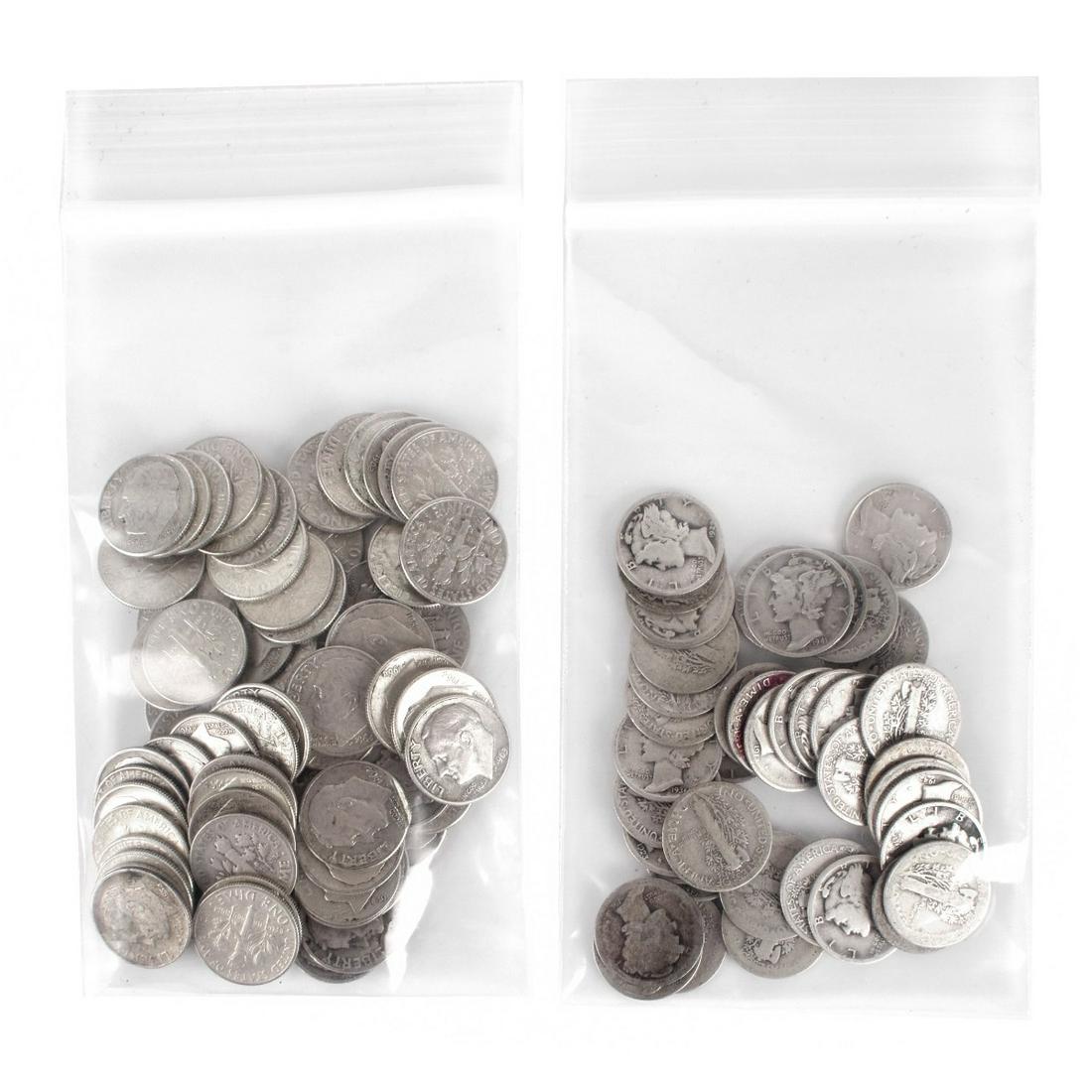 US Silver Dimes (1 of 2)