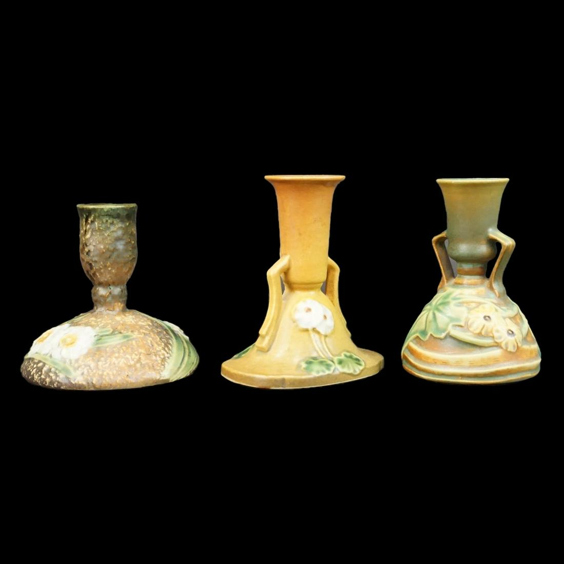 Roseville Candlesticks (1 of 5)