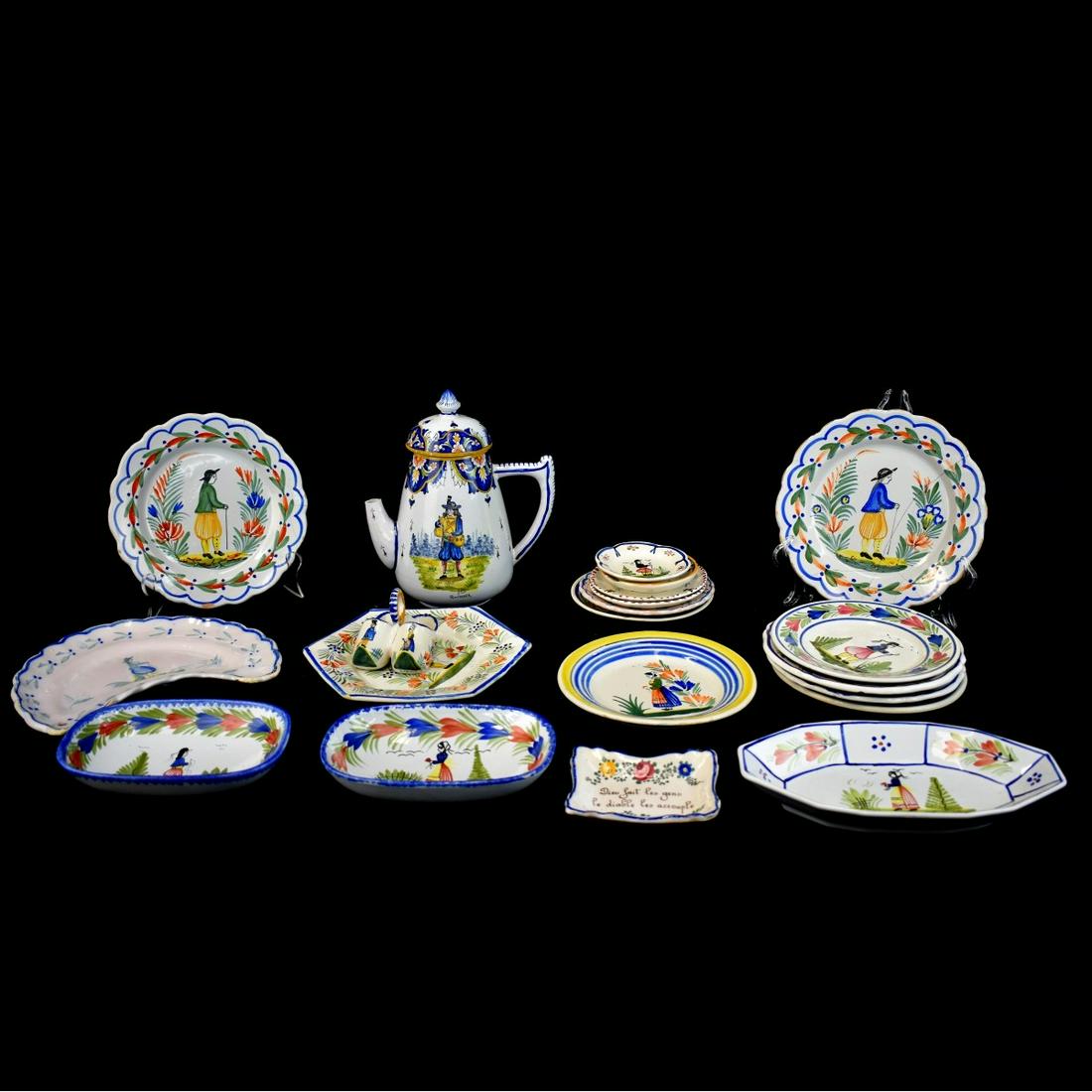 Quimper Ceramic Tableware (1 of 4)