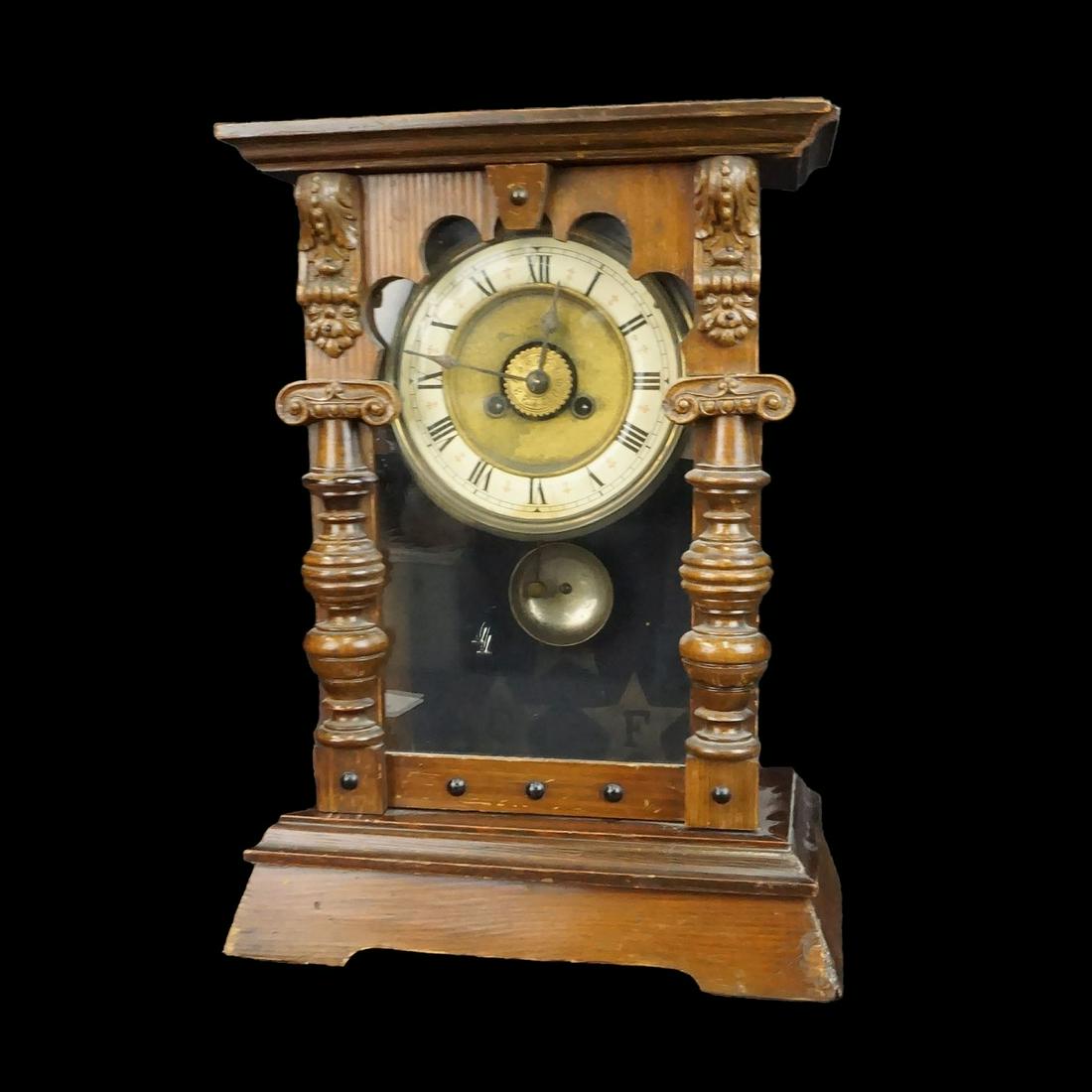Antique Wall Hanging Clock (1 of 4)