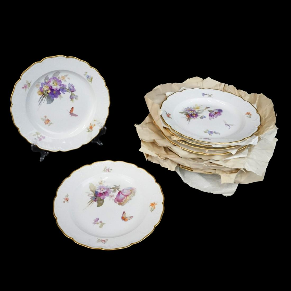 Twelve KPM Plates (1 of 3)