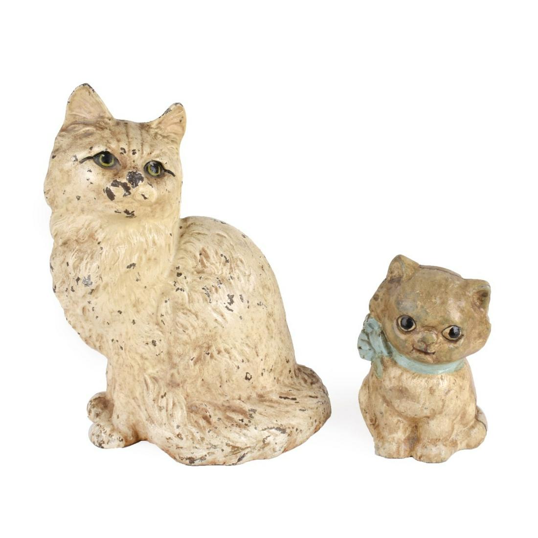 Antique Cast Iron Figurines (1 of 3)