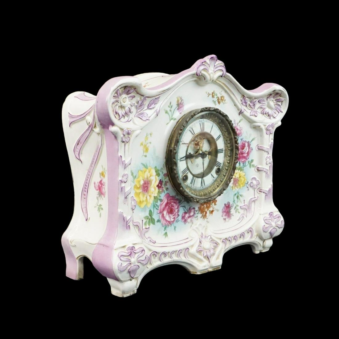 Royal Bonn Porcelain Clock (1 of 5)