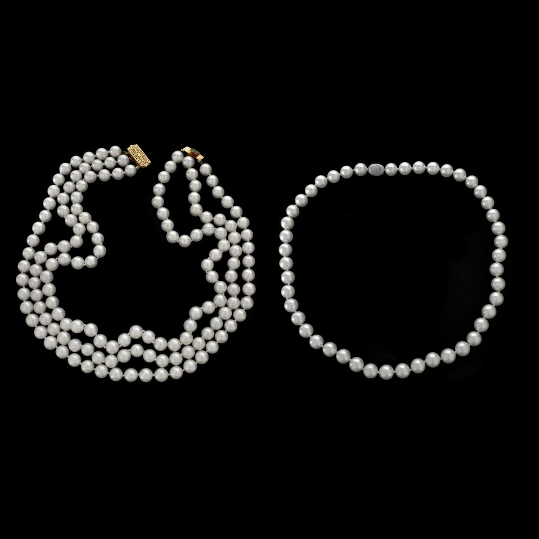 Two Pearl Necklace (1 of 7)