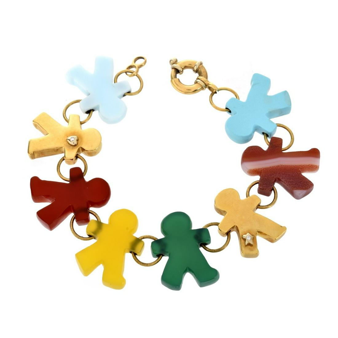 Bibigi 18K and Color Stone Bracelet (1 of 5)